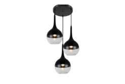 Arrediorg Lampada a sospensione di design 3 sfera in vetro FRUDO W3