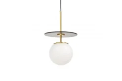 Arrediorg Lampada a sospensione di design moderno DALTONA W1 Ottone