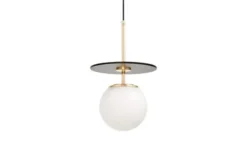 Arrediorg Lampada a sospensione di design moderno DALTONA W1 Oro
