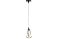 Arrediorg Lampada a sospensione di design moderno in vetro BONIO