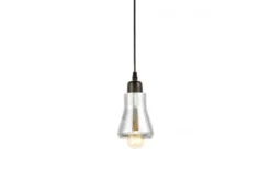 Arrediorg Lampada a sospensione di design moderno in vetro BONIO