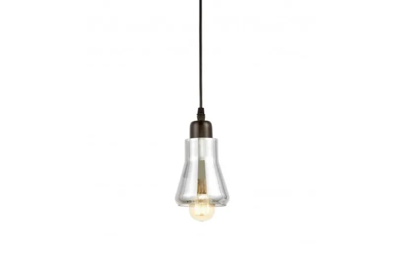 Arrediorg Lampada a sospensione di design moderno in vetro BONIO