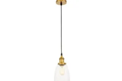 Arrediorg Lampada a sospensione industriale a bicchiere FABI W1