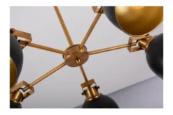 Arrediorg Lampada a sospensione in stile industriale vintage BELMONTI W5