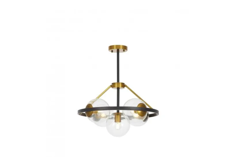 Arrediorg LAMPADA A SOSPENSIONE MODERNA E ORO DONZANO W5 PRO