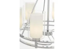 Arrediorg LAMPADA A SOSPENSIONE MODERNA CROMO MARIETTA W6