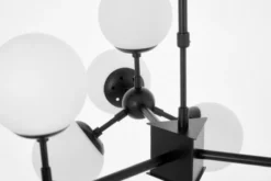 Arrediorg LAMPADA A SOSPENSIONE MODERNA BIANCO E ZODIAK W12