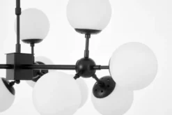 Arrediorg LAMPADA A SOSPENSIONE MODERNA BIANCO E ZODIAK W12