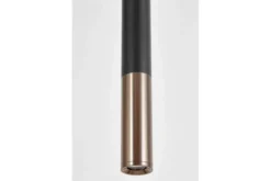 Arrediorg LAMPADA A SOSPENSIONE MODERNA TUBO E GRAFITE SLIM W1