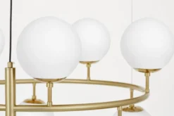 Arrediorg LAMPADA A SOSPENSIONE MODERNA E OTTONE CEREDO NEO W10