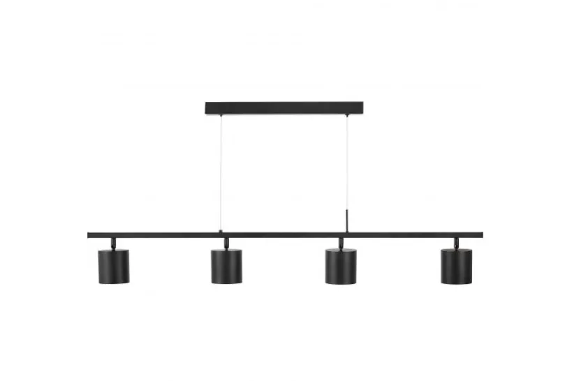 Arrediorg LAMPADA A SOSPENSIONE MODERNA NERA BOLT W4