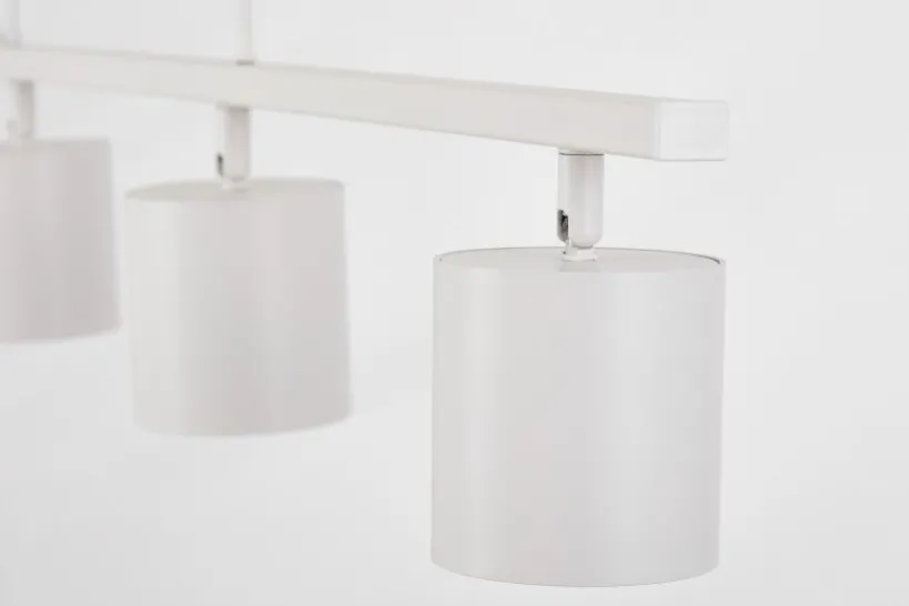 Arrediorg LAMPADA A SOSPENSIONE MODERNA BIANCA BOLT W4