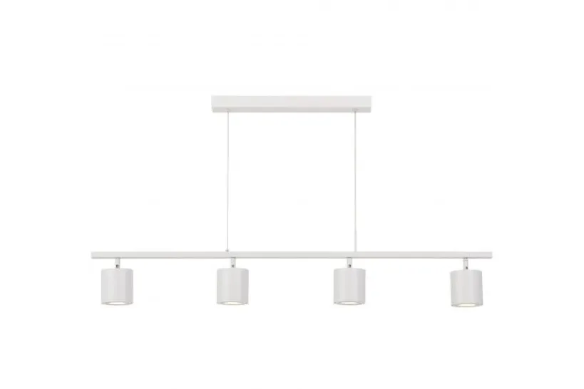 Arrediorg LAMPADA A SOSPENSIONE MODERNA BIANCA BOLT W4