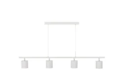 Arrediorg LAMPADA A SOSPENSIONE MODERNA BIANCA BOLT W4