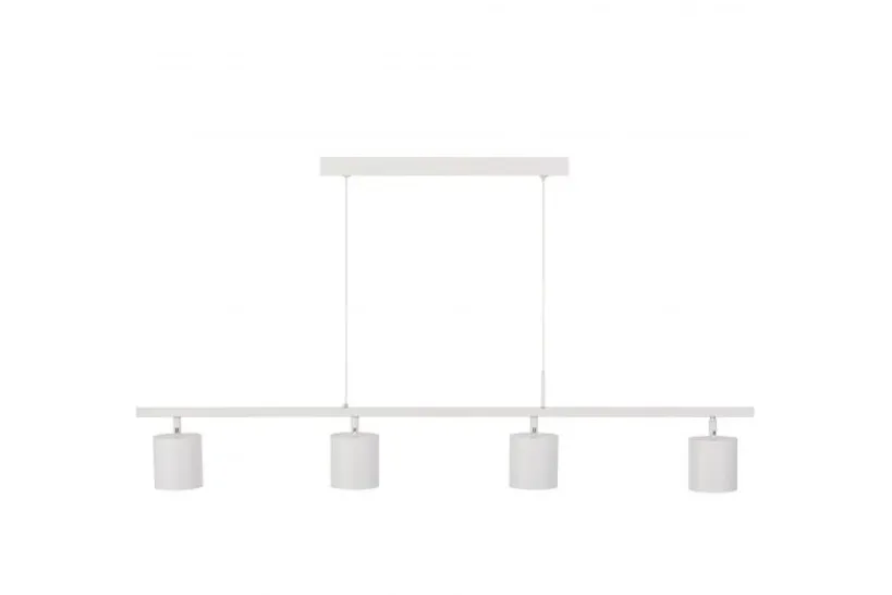 Arrediorg LAMPADA A SOSPENSIONE MODERNA BIANCA BOLT W4