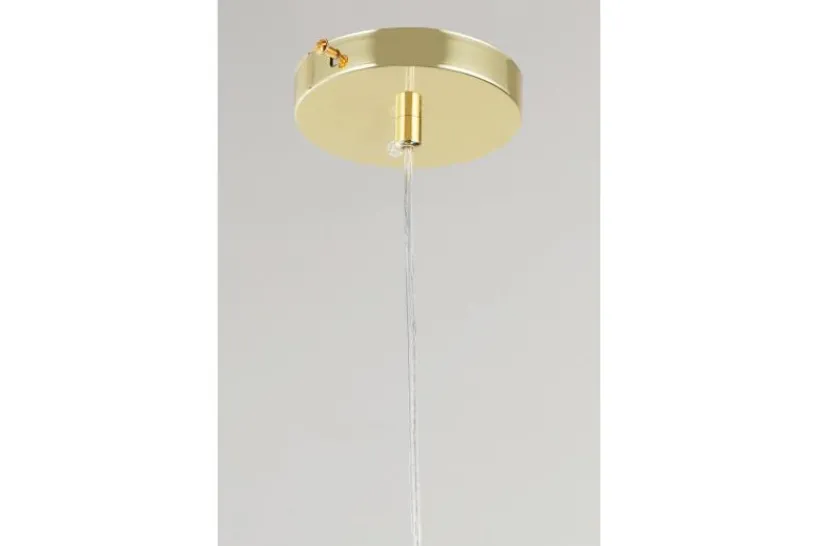 Arrediorg LAMPADA A SOSPENSIONE MODERNA CLASSICA ORO LEDO W2