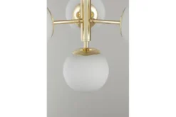 Arrediorg LAMPADA A SOSPENSIONE MODERNA CLASSICA ORO LEDO W4