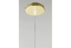 Arrediorg LAMPADA A SOSPENSIONE MODERNA CLASSICA ORO LEDO W1
