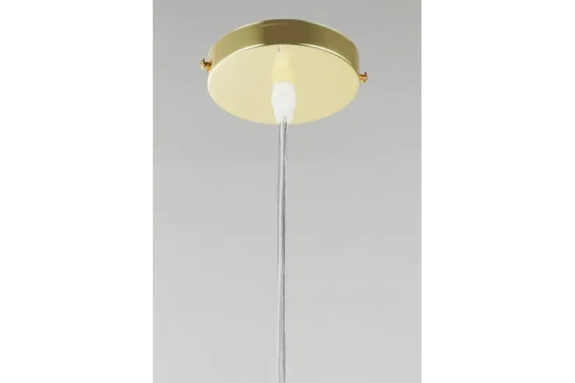 Arrediorg LAMPADA A SOSPENSIONE MODERNA CLASSICA ORO LEDO W1