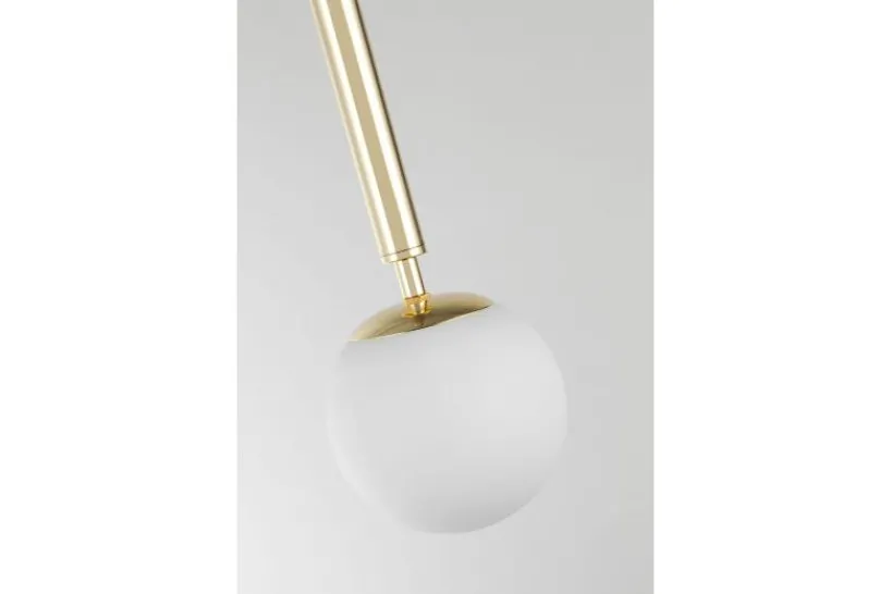 Arrediorg LAMPADA A SOSPENSIONE MODERNA CLASSICA ORO LEDO W1