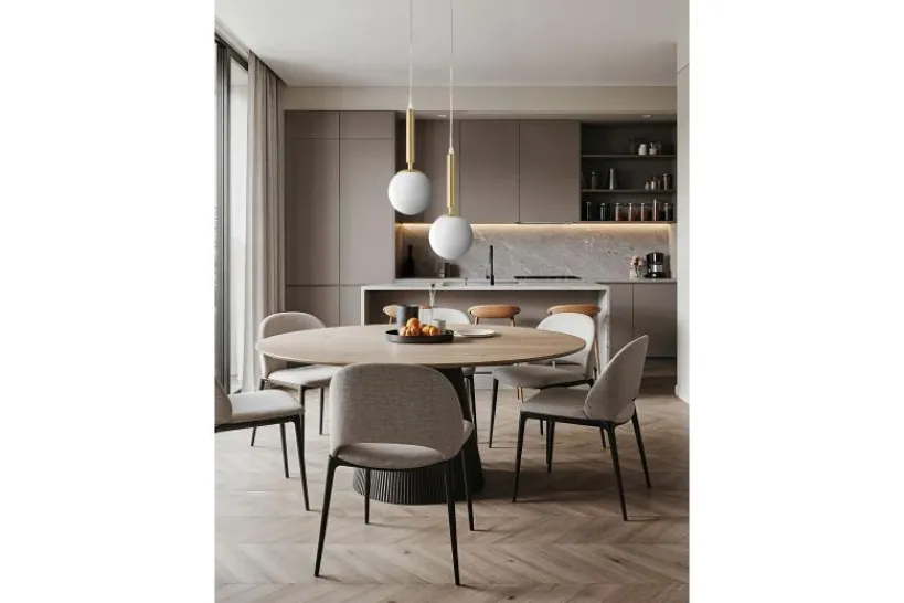Arrediorg LAMPADA A SOSPENSIONE MODERNA CLASSICA ORO LEDO W1