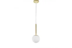 Arrediorg LAMPADA A SOSPENSIONE MODERNA CLASSICA ORO LEDO W1
