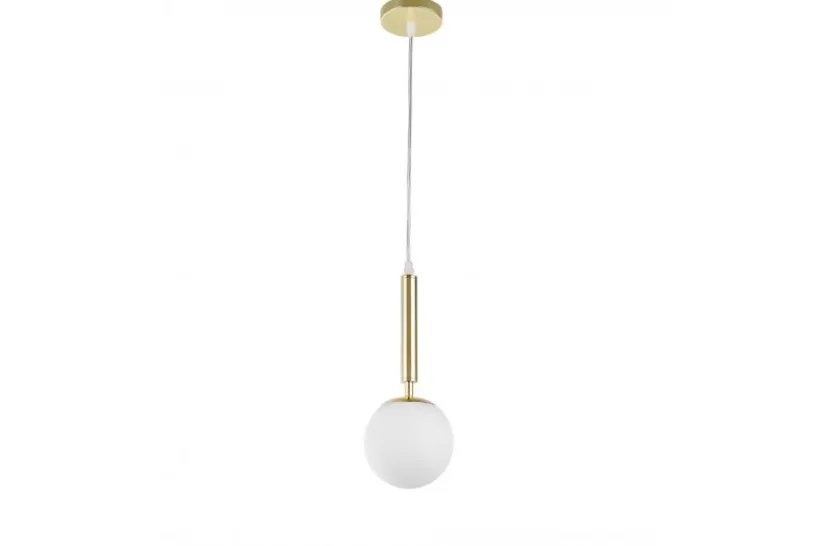 Arrediorg LAMPADA A SOSPENSIONE MODERNA CLASSICA ORO LEDO W1