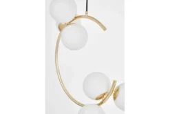 Arrediorg LAMPADA A SOSPENSIONE MODERNA ORO BONIO W6