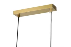 Arrediorg LAMPADA A SOSPENSIONE MODERNA OTTONE FINO W8