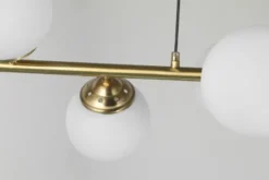 Arrediorg LAMPADA A SOSPENSIONE MODERNA OTTONE FINO W8