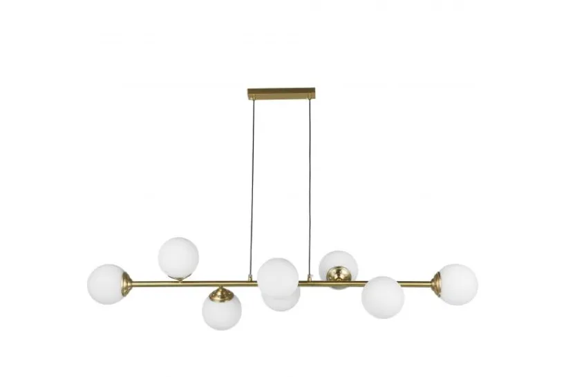 Arrediorg LAMPADA A SOSPENSIONE MODERNA OTTONE FINO W8