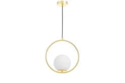 Arrediorg LAMPADA A SOSPENSIONE MODERNA CLASSIC GOLD VERO 1A