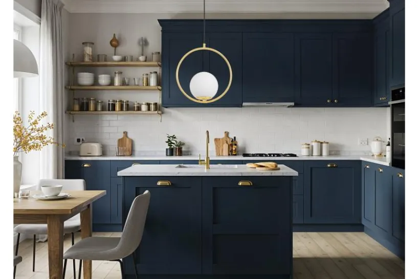 Arrediorg LAMPADA A SOSPENSIONE MODERNA CLASSIC GOLD VERO 1A