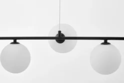 Arrediorg LAMPADA A SOSPENSIONE MODERNA BIANCO E GROSEO W6
