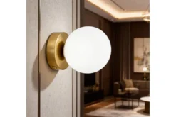 Arrediorg Lampada da muro MARSIADA W1 a sfera