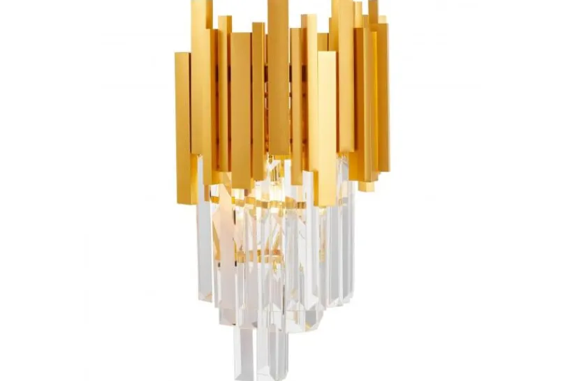 Arrediorg LAMPADA DA PARETE IN CRISTALLO FERA W2