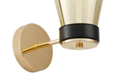 Arrediorg Lampada da parete moderna a bicchiere Fabro W1