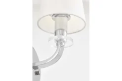 Arrediorg LAMPADA DA PARETE MODERNA E CROMO ORLANDO W1
