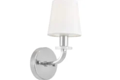 Arrediorg LAMPADA DA PARETE MODERNA E CROMO ORLANDO W1