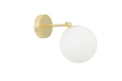 Arrediorg LAMPADA DA PARETE MODERNA CLASSICA FREDICA W1