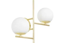 Arrediorg LAMPADA DA PARETE MODERNA CLASSICA ORO LEDO W2