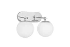 Arrediorg LAMPADA DA PARETE MODERNA CROMATA FREDICA W2