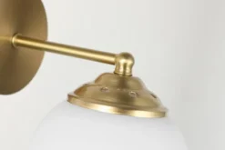 Arrediorg LAMPADA DA PARETE MODERNA OTTONE FINO W1