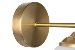 Arrediorg LAMPADA DA PARETE MODERNA OTTONE FINO W1