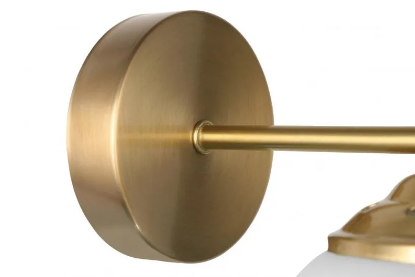 Arrediorg LAMPADA DA PARETE MODERNA OTTONE FINO W1