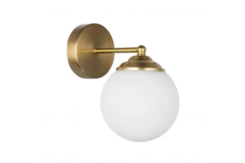 Arrediorg LAMPADA DA PARETE MODERNA OTTONE FINO W1