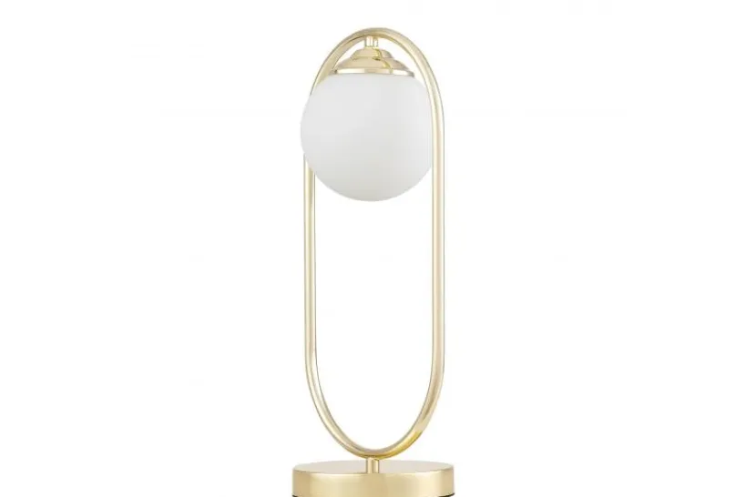 Arrediorg LAMPADA DA SCRIVANIA MODERNA CLASSICA ORO VERO W1