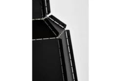 Arrediorg LAMPADA DA SOFFITTO A SOSPENSIONE NERA MONA W1