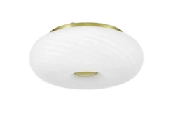 Arrediorg LAMPADA DA SOFFITTO MODERNA E ORO MONARTE D28