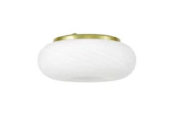 Arrediorg LAMPADA DA SOFFITTO MODERNA E ORO MONARTE D28